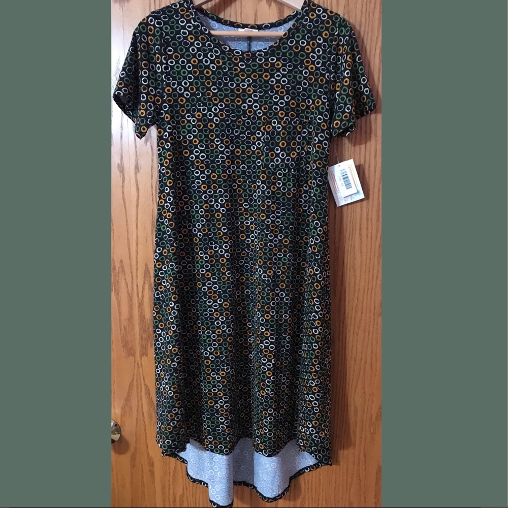 💚🧡🖤 NWT LulaRoe Carly Dress 🖤🧡💚